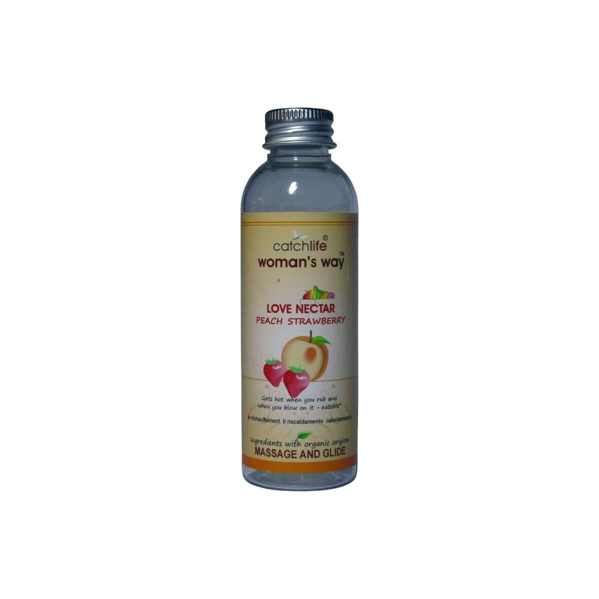Glidemiddel Nature Body 75 ml Jordbær Pære